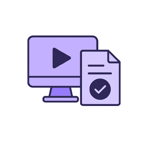 3. Бейне сабақтар мен тесттен өту